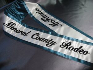 embroidered sashes